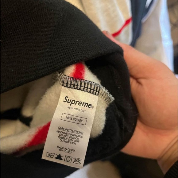 Supreme Hooded Sweatshirt Men’s Size M - Picture 4 of 6